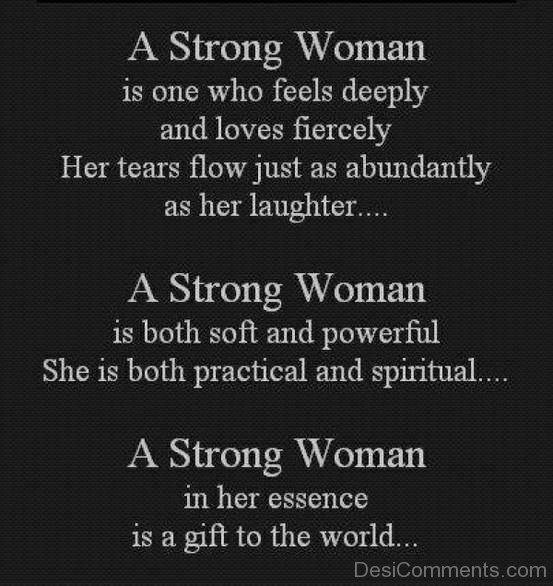 A  Strong Woman