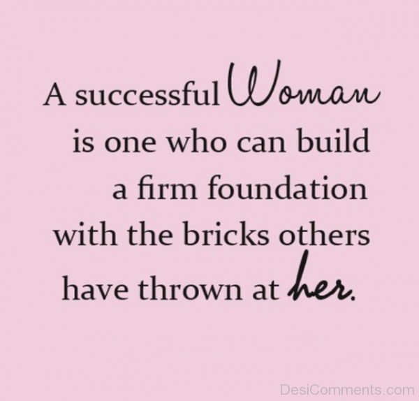 A Successful Woman