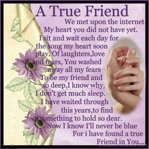 A True Friend Quotes -DC032