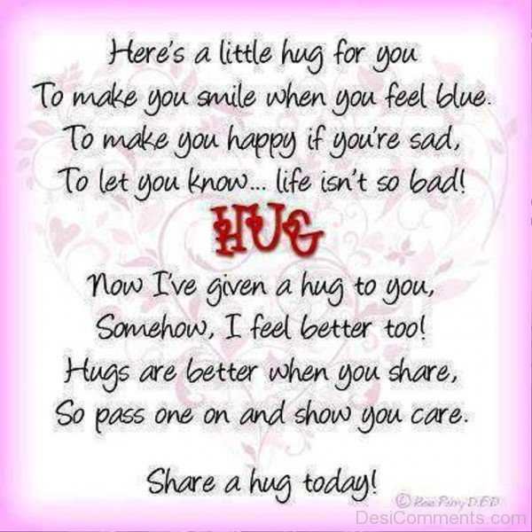 A little hug