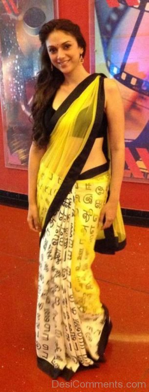 Aditi Rao Hydari Wearing Saree Image-DC137