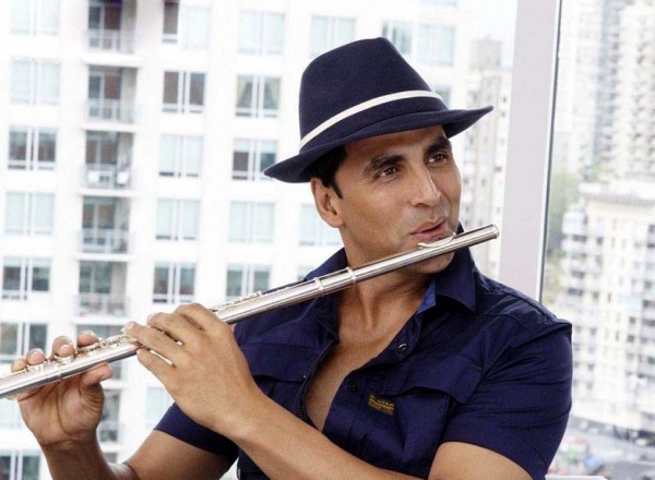 Akshay Kumar Playing Flute