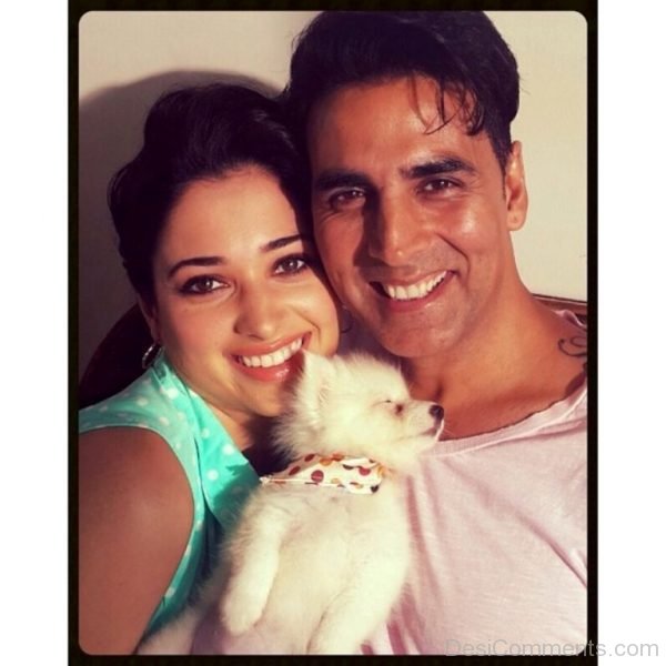 Akshay Kumar With Actress