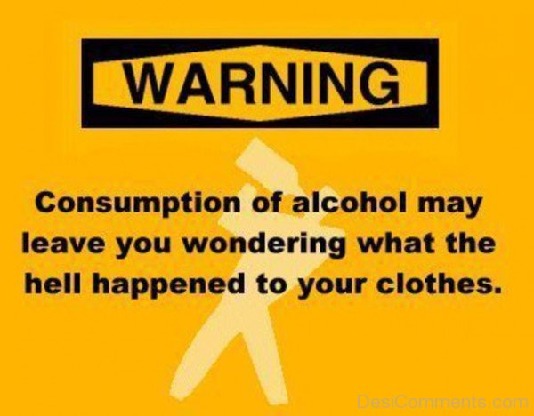 Alcohol Warning