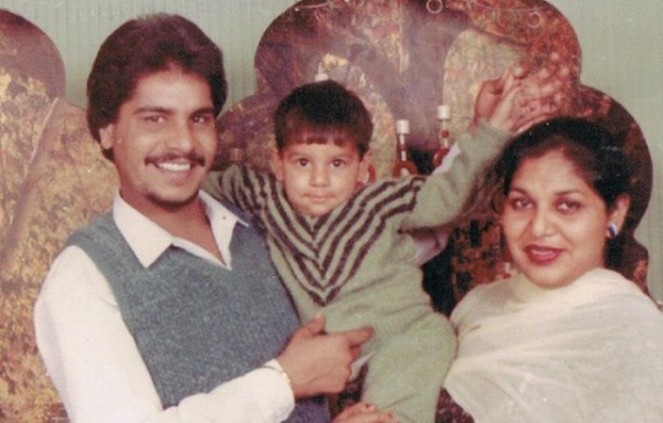 Amar Singh Chamkila With His Family