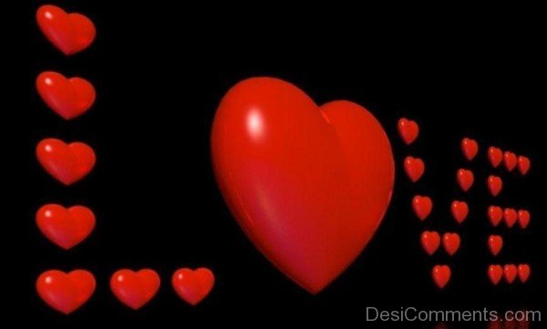 Amaziig Love Heart Picture- DC 02019
