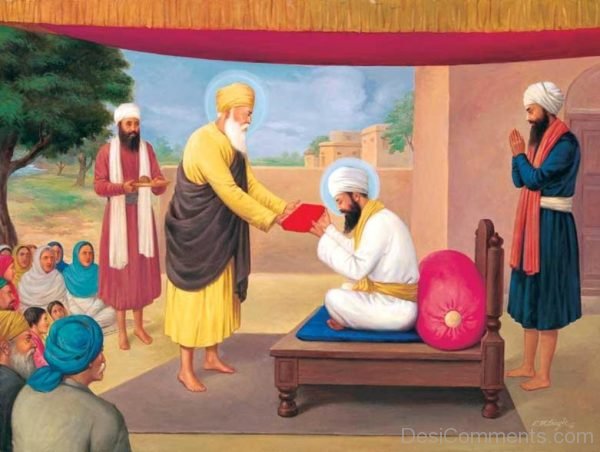 Amazing Pic Of Sikh Guru's-DC003