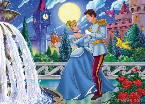 Amazing Picture Of Prince Charming And Princess Cinderella