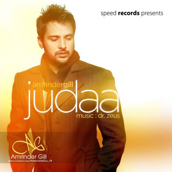 Amrinder Gill on judaa album poster