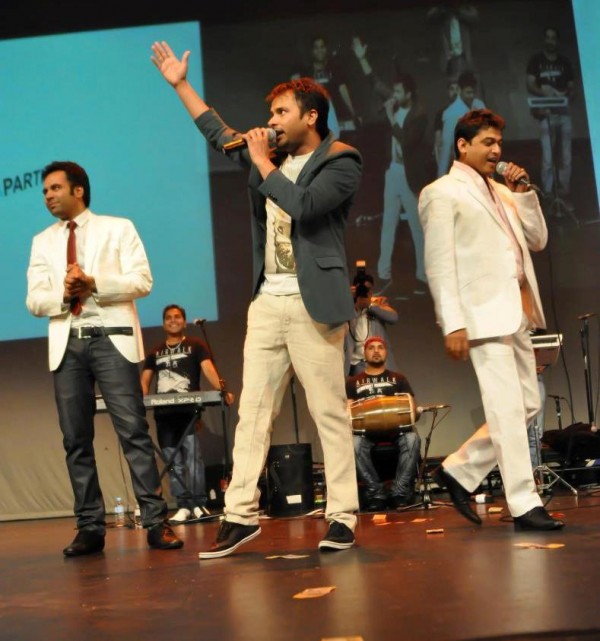 Amrinder gill during stage show0