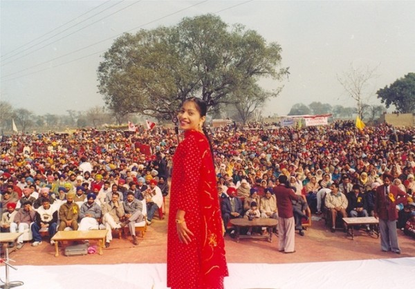 Amrita Virk In Red Suit