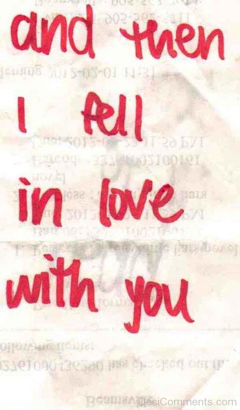 And Then I Fell In Love With You-dcv301DESI06