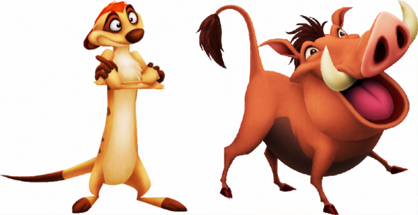 Animated Picture Of Timon And Pumbaa