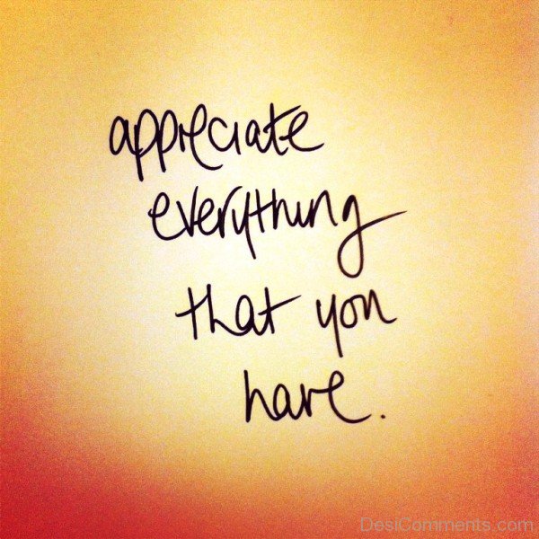 Appilcate everything’s that you have