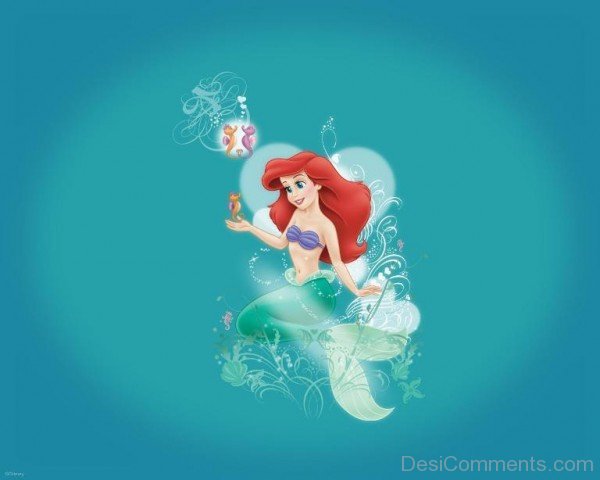 Ariel In Sea