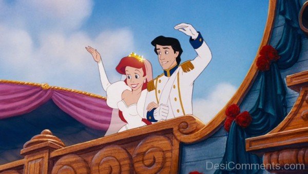 Ariel Prince Eric Wedding