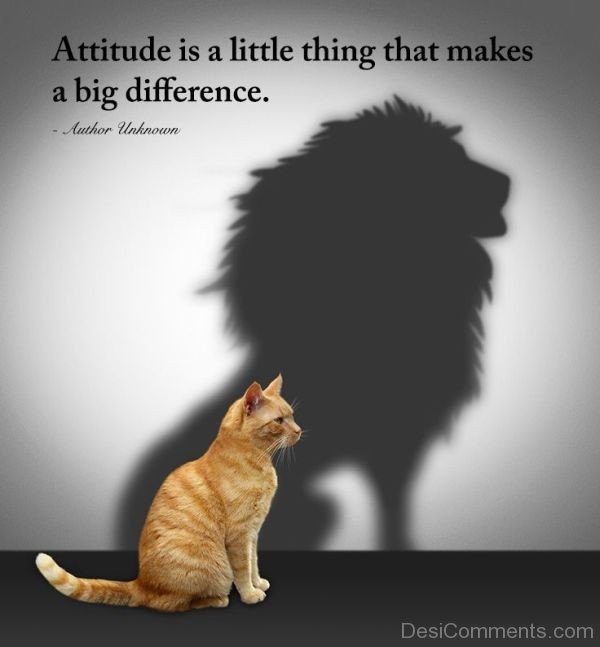 Attitude Is A Little Thing