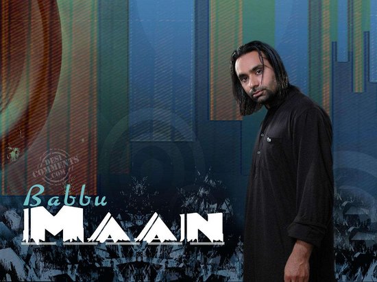 Babbu Maan Side Pose