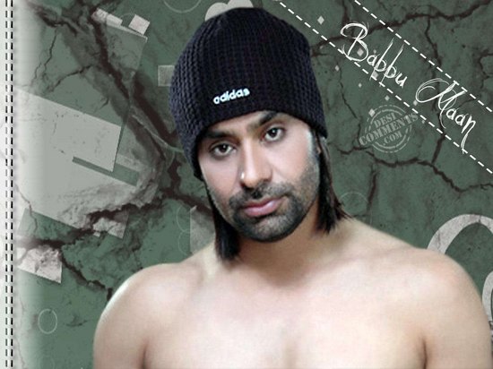 Babbu Maan Wearing Cap