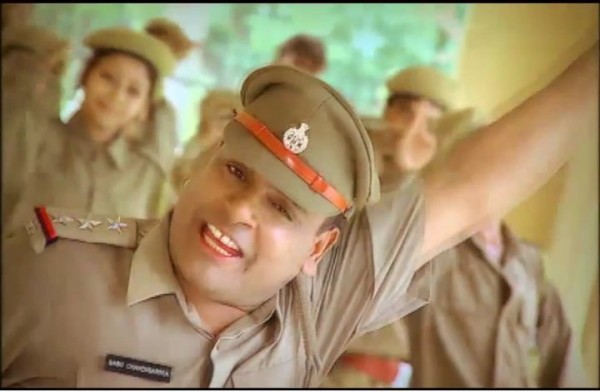 Babu Chandigarhia In Police Inspector Uniform