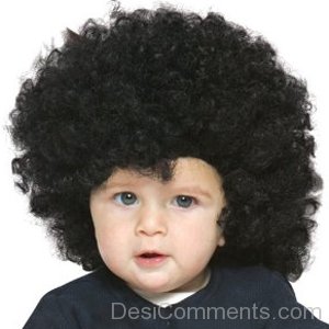 Baby Afro Funny Hairstyle