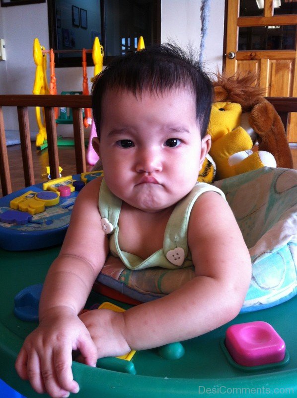 Baby Angry Look