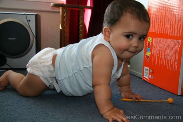 Baby Crawling Picture