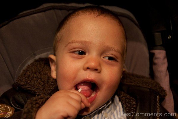 Baby Eating Candy