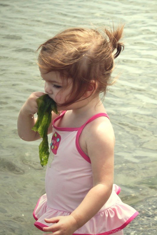 Baby Girl at Beach