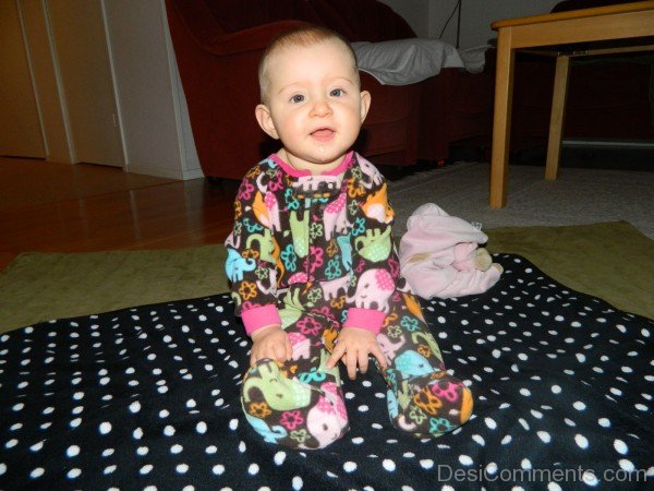 Baby In Night Suit