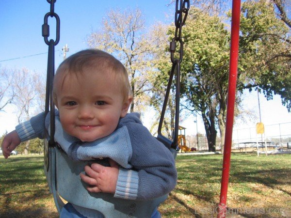 Baby In Park