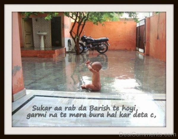 Baby In Raining-013