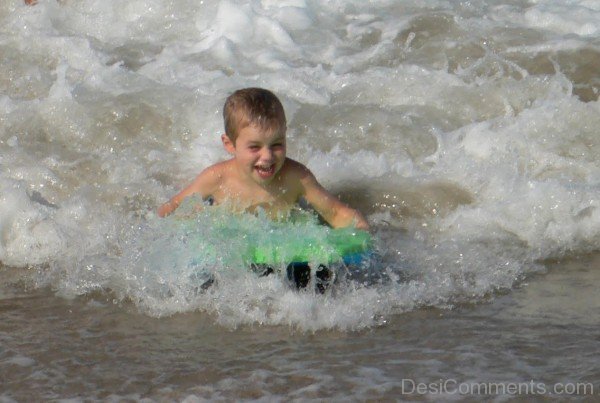 Baby On Beach