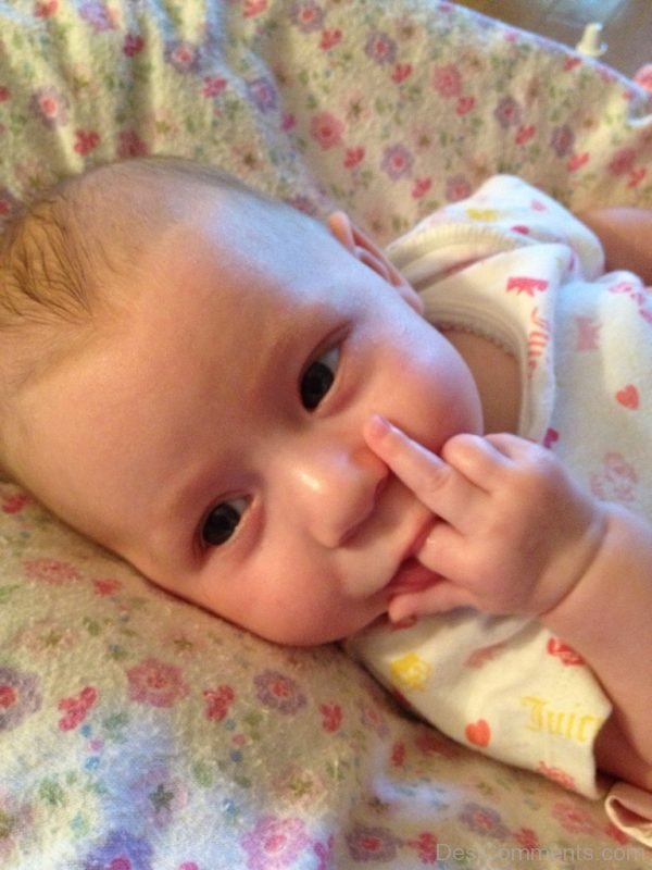 Baby Sucking Finger