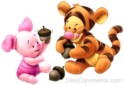 Baby Tigger With Piglet