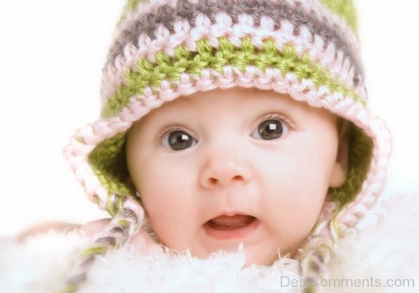 Baby Wearing The Winter Cap-DC012