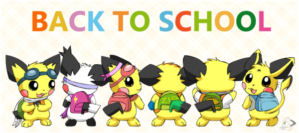Back To School – Pikachu