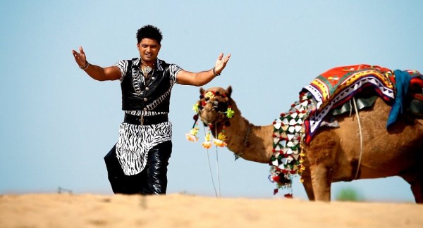 Balkar Sidhu During A Shooting Scene