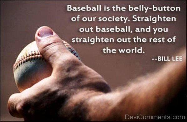 Baseball Is A Belly Button