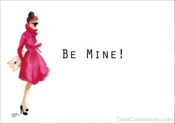 Be Mine Girl Image- DC 6034