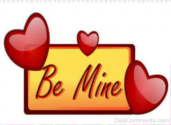 Be Mine Red Heart Image