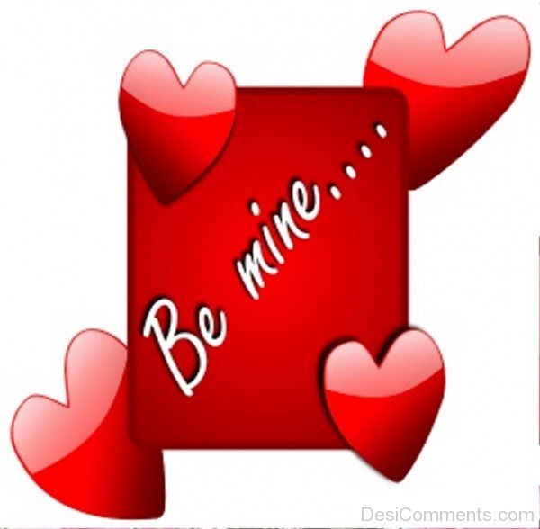 Be Mine Red Heart Picture- DC 6049