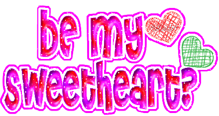 Be My Sweetheart Glittering Picture