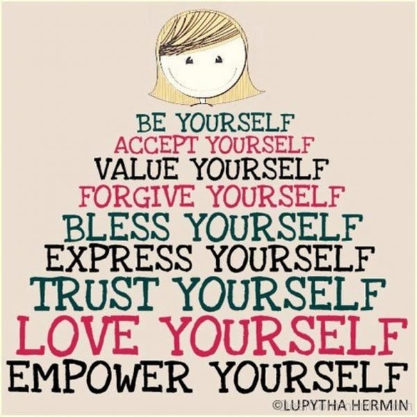 Be Yourself And Accept Yourself