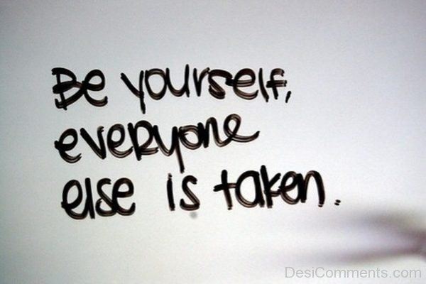 Be Yourself  Everyone Else Is Taken-Dc04