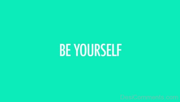 Be Yourself Poster-DC0035