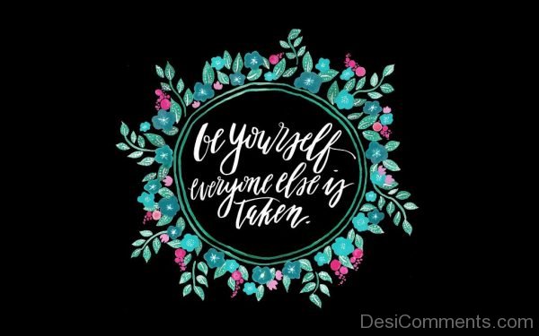 Be Yourself With Flowers-DC0039