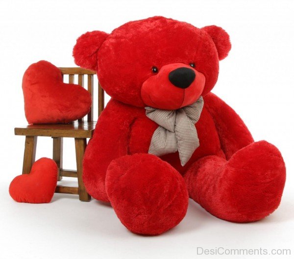 Beautiful Red Teddy Bear