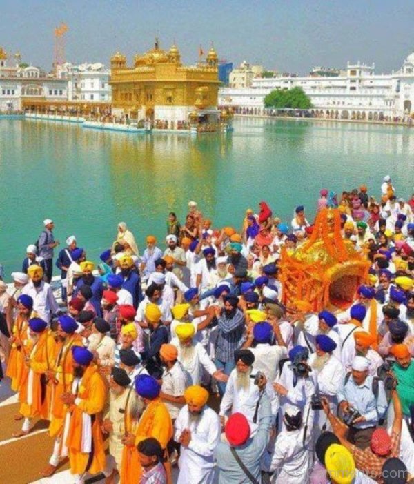 Beautiful View Of Golden Temple-DC015