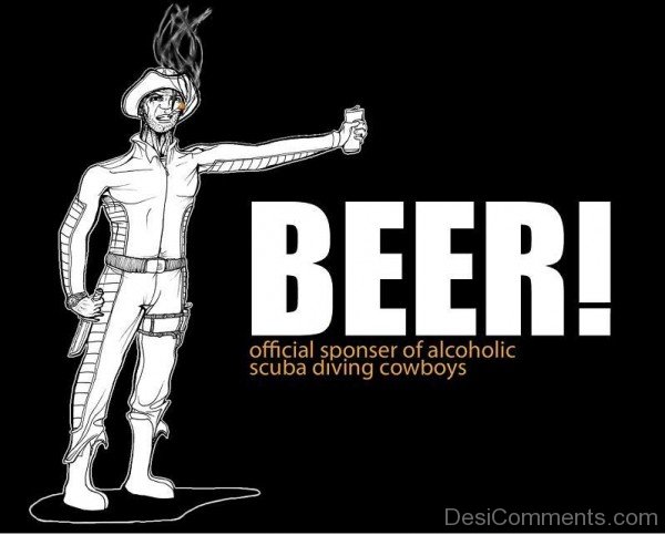 Beer Offical Sponser Of Alcoholic